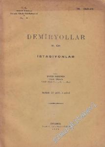 Demiryollar, 4. Cilt: İstasyonlar - 219 Şekil 3 Cedvel -        1942
