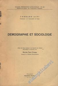 Demographie et Sociologie -        1952