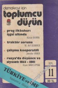 Demokrasi İçin Toplumcu Düşün Dergisi - Dosya: Türkiye ve IMF - Sayı: 11      Ağustos - Eylül 1979