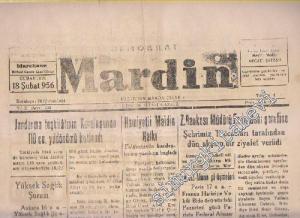 Demokrat Mardin Günlük Siyasi Gazete - Sayı: 439  Yıl: 2    Şubat