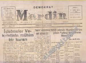 Demokrat Mardin - Sayı: 248  Yıl: 2    Şubat 1954