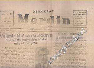 Demokrat Mardin - Sayı: 95  Yıl: 1    Ekim 1954