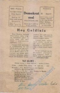 Demokrat Sesi -        1955