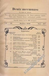 Deniz Mecmuası   - Sayı 317  42    Haziran 1930