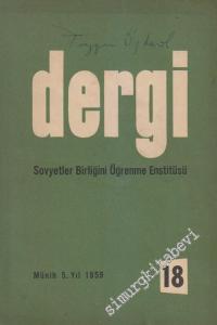 Dergi - Sovyetler Birliğini Öğrenme Enstitüsü - Sayı: 18    Yıl: 5   1959