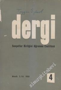 Dergi - Sovyetler Birliğini Öğrenme Enstitüsü - Sayı: 4    Yıl: 2