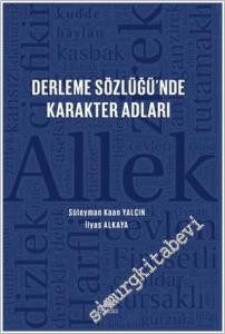 Derleme Sözlüğü'nde Karakter Adları -        2025