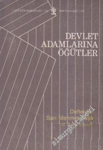 Devlet Adamlarına Öğütler: Osmanlılarda Devlet Düzeni -        1990