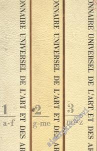 Dictionnaire Universel de L'Art et des Artistes 3 Cilt -