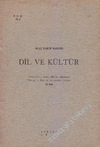 Dil ve Kültür -        1952