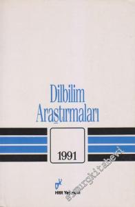 Dilbilim Araştırmaları Dergisi 1991 -