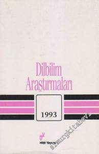 Dilbilim Araştırmaları Dergisi 1993 -        1993