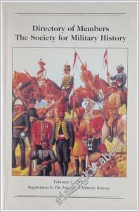 Directory Of Members The Society For Military History - Sayı:       February 2002