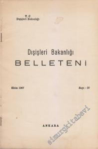 Dış İşleri Bakanlığı Belleteni - 37      Ekim