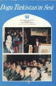 Doğu Türkistan'ın Sesi = Voice of Eastern Turkistan - Sayı: 18  Cilt: 5    Ağustos