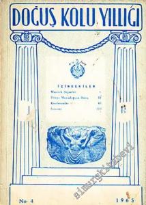 Doğuş Kolu Yıllığı - Yıl: 1965, Sayı: 4