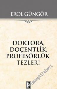 Doktora Doçentlik Profesörlük Tezleri -        2018