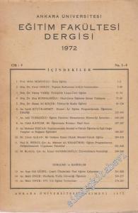 EBF - Ankara Üniversitesi Eğitim Bilimleri Fakültesi Dergisi - 1 - 2  5