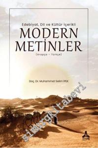 Edebiyat, Dil Ve Kültür İçerikli Modern Metinler : Arapça - Türkçe -        2023