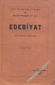 Edebiyat: Lise 2. Devre 1. Sınıf ve Muallim Mektepleri 5. Sınıf -