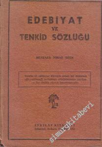 Edebiyat ve Tenkid Sözlüğü -        1954