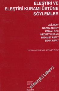 Eleştiri ve Eleştiri Kuramı Üstüne Söylemler -        1996
