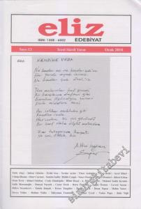 Eliz Edebiyat - Aylık Dergi - Sayı: 13      Ocak