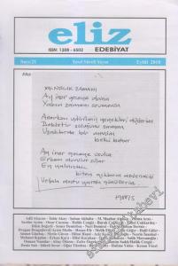 Eliz Edebiyat - Aylık Dergi - Sayı: 21      Eylül