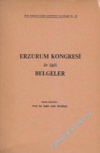 Erzurum Kongresi ile İlgili Belgeler -        1969