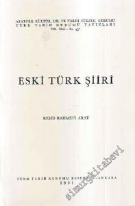 Eski Türk Şiiri -        1991