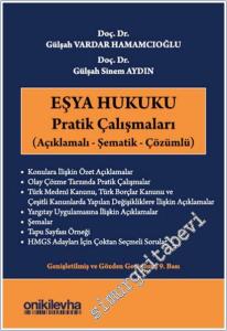 Eşya Hukuku Pratik Çalışmaları : Açıklamalı - Şematik - Çözümlü -        2025