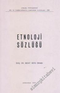 Etnoloji Sözlüğü -        1971