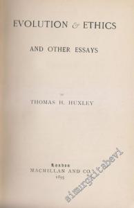 Evolution & Ethics and Other Essays - vol. 9 of the Set -