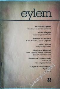 Eylem Düşün ve Eylem Dergisi  - 33       1966