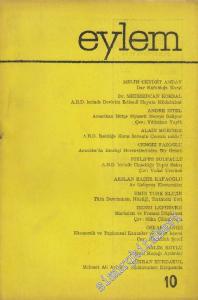Eylem Düşün ve Eylem Dergisi - Sayı: 10  1    Aralık