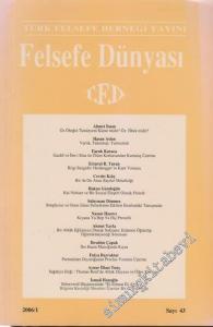 Felsefe Dünyası Dergisi Sayı 43 - 43