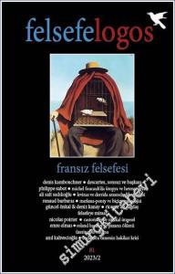 Felsefelogos Dergisi 2023/2 - Fransız Felsefesi - Sayı: 81       2023