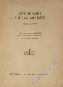 Fetihname - i Sultan Mehmed (Tıpkıbasım) -        1955