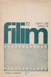 Filim 72  Dergisi - Sayı: 28      Aralık