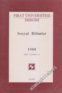 Fırat Üniversitesi Dergisi, Sosyal Bilimler - Sayı: 2  2