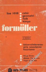 Formüller: Lise 1 - 2 - 3 Cebir Geometri Fizik Kimya -        1976