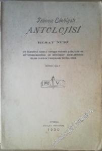 Fransız Edebiyatı Antolojisi, 2. Cilt -        1930