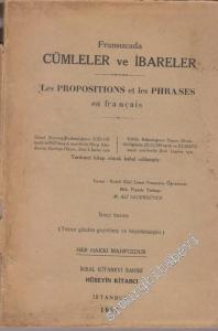 Fransızcada Cümleler ve İbareler = Les Propositions et les Phrases en Français -