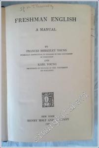 Freshman English : A Manual -        1923
