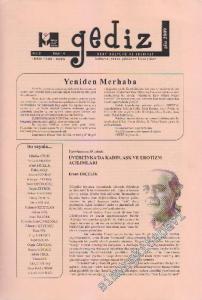 Gediz Edebiyat ve Sanat Dergisi - Sayı: 4    2  Güz