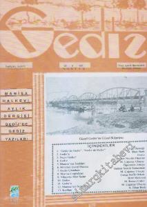 Gediz'de Gediz Gediz de Gediz  Manisa Halkevi Dergisi Gediz'de Gediz Yazıları -