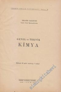 Genel ve Teknik Kimya -