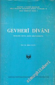 Gevherî Divânı: İnceleme, Metin, Dizin, Bibliyografya -