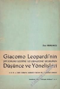 Giacomo Leopardi'nin Şiir Sorunu Üzerine - Lo Zibaldone'de Beliren Düşünce ve Yönelişleri -        1971