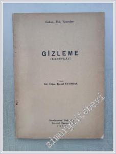 Gizleme (Kamuflaj) -        1952